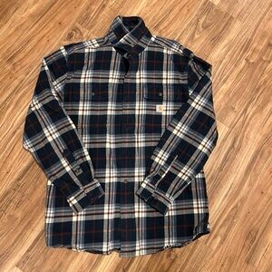 Men’s Blue & Red Carhart Flannel